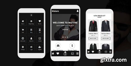 ThemeForest - Mstore v1.0 - Online Shop Mobile Template (Update: 14 February 17) - 19322325