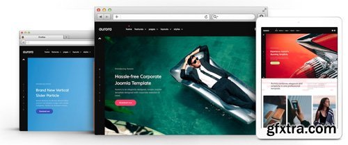 RocketTheme - Aurora v1.2.1 - Joomla Theme