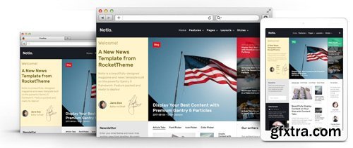 RocketTheme - Notio v1.3.1 - Joomla Theme