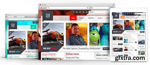 RocketTheme - Corvus v1.12 - Joomla Theme (Update: 27 August 2020)