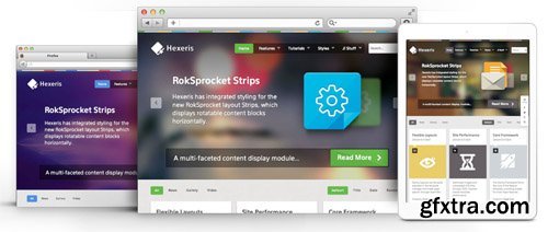 RocketTheme - Hexeris 1.10 - Joomla Theme (Update: 27 August 2020)