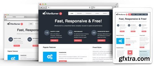 RocketTheme - Afterburner2 v1.8 - Joomla Theme (Update: 1 April 2020)