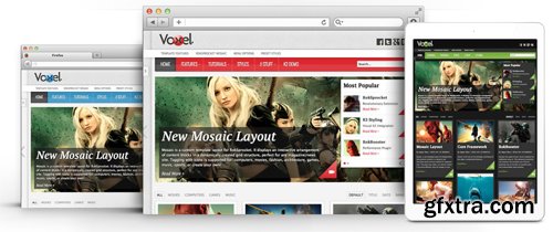 RocketTheme - Voxel v1.12 - Joomla Theme (Update: 1 April 2020)