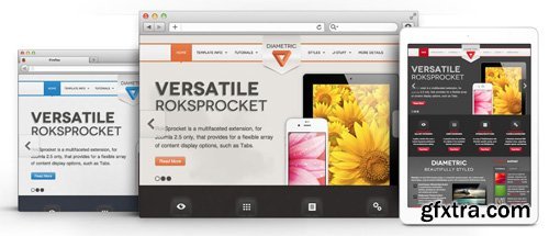 RocketTheme - Diametric v1.12 - Joomla Theme (Update: 1 April 2020)