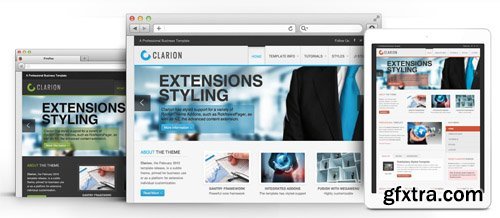 RocketTheme - Clarion v1.12 - Joomla Theme (Update: 1 April 2020)