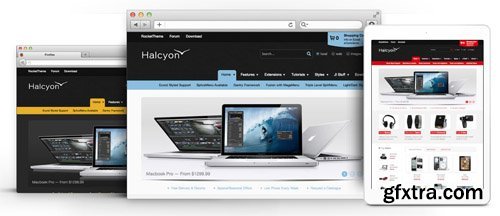 RocketTheme - Halcyon v1.12 - Joomla Theme (Update: 1 April 2020)