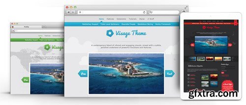 RocketTheme - Visage v1.12 - Joomla Theme (Update: 1 April 2020)