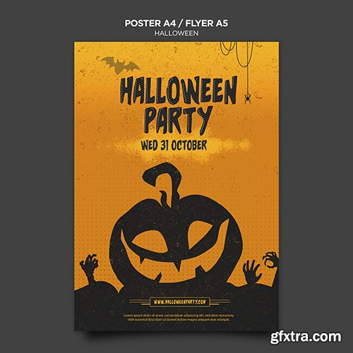 Halloween Concept Poster Template