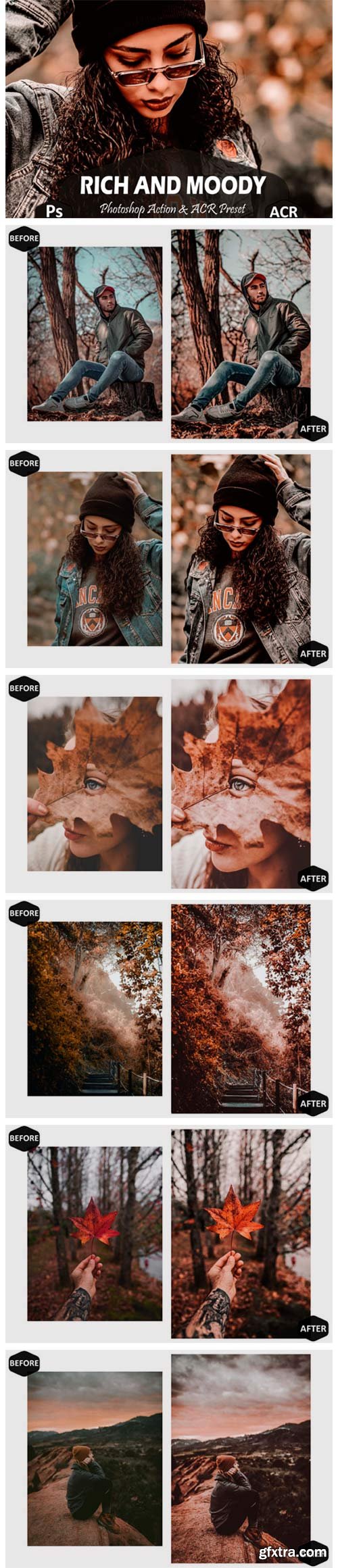 10 Rich and Moody Photoshop Actions 5918522