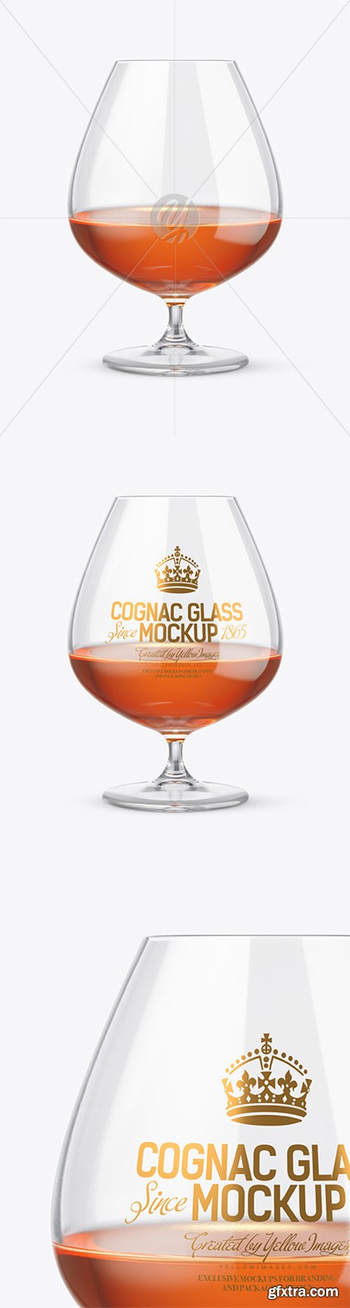 Cognac Glass Mockup 52677