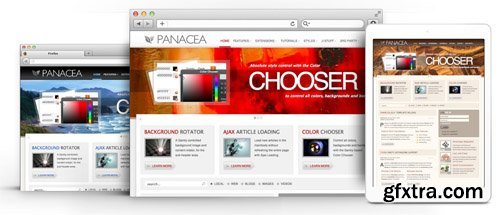 RocketTheme - Panacea v1.12 - Joomla Theme (Update: 1 April 2020)