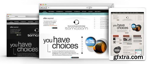 RocketTheme - Somaxiom v1.10 - Joomla Theme (Update: 1 April 2020)