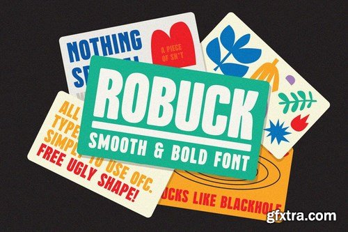 Robuck Display Font