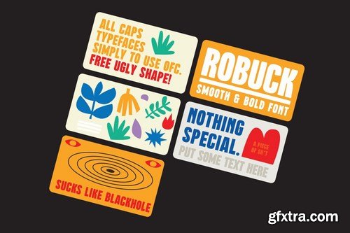 Robuck Display Font