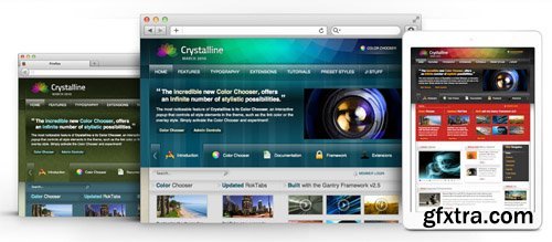 RocketTheme - Crystalline v1.9 - Joomla Theme (Update: 1 April 2020)