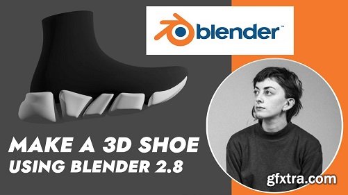 3D Shoe Design in Blender 2.8 - Easy