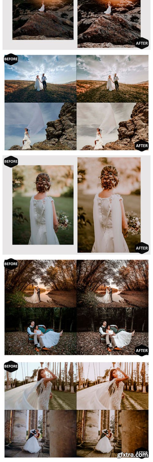 10 Moody Wedding Photoshop Actions 5919019