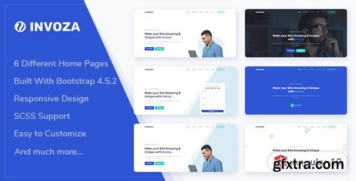 ThemeForest - Invoza v1.0 - Angular 10 Landing Page Template - 28732842