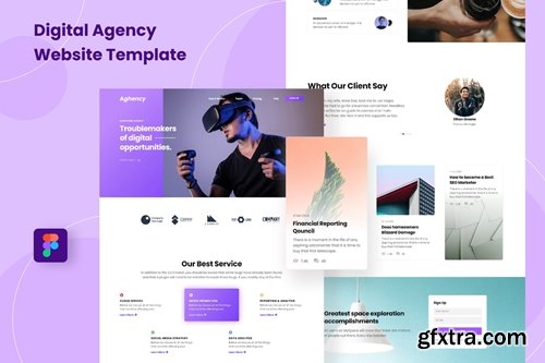 Digital Agency Website Template