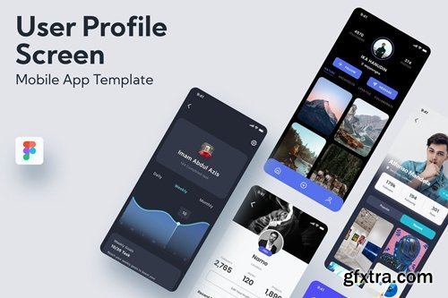 User Profile Screen - Mobile App Template