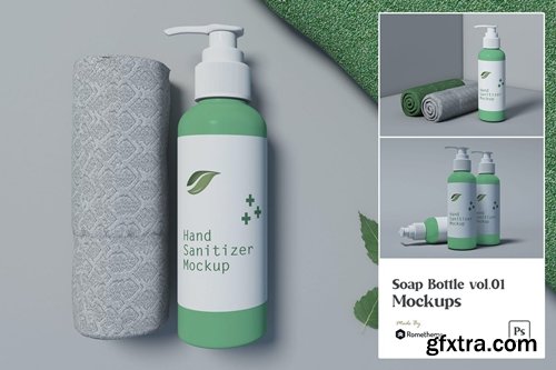 Soap Bottle vol.01 - Mockup VR