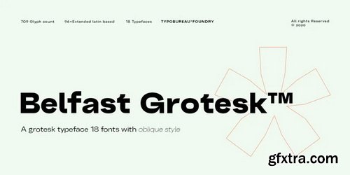 Belfast Grotesk Font Family