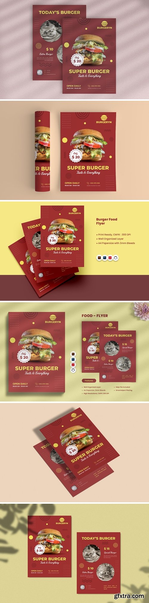 Burger Food Flyer