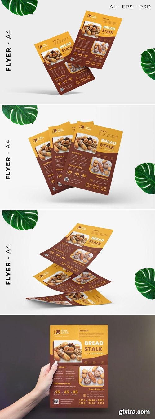 Food / Bread Flyer Design