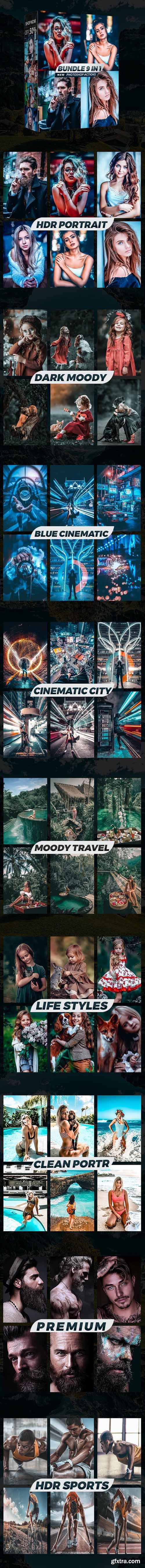 GraphicRiver - Collection Bundle Photoshop Actions 28855095