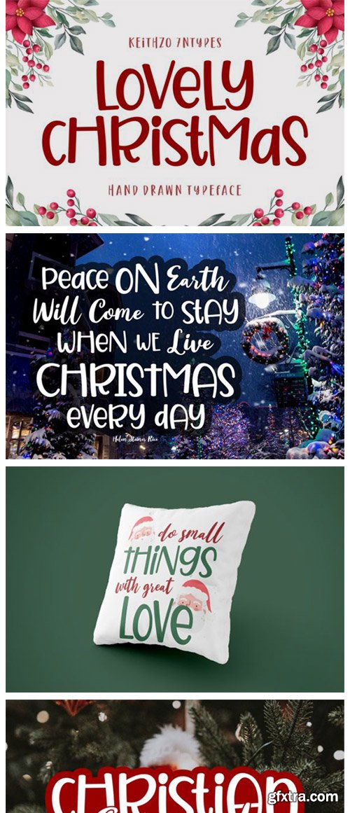 Lovely Christmas Font