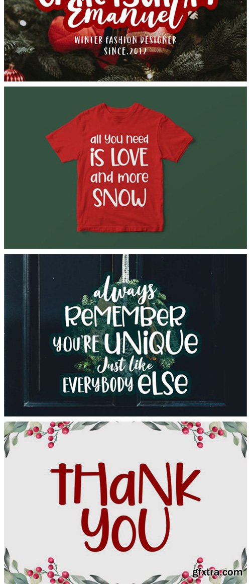 Lovely Christmas Font