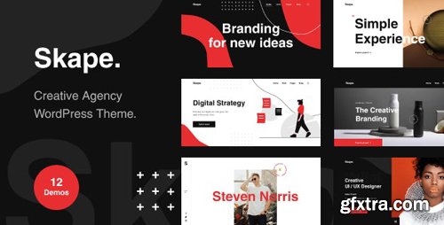 ThemeForest - Skape v1.0.0 - Creative & Modern Agency WordPress Theme - 28430373