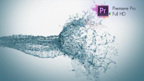 Videohive - Thrusting Liquid Logo Reveal- Premiere Pro