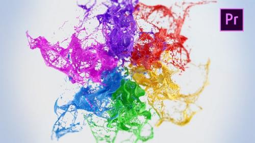 Videohive - Playing Paints Logo Reveal – Premiere Pro