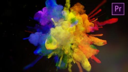 Videohive - Exploding Colors Logo Reveal - Premiere Pro