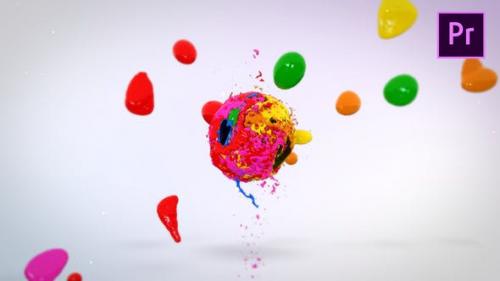 Videohive - Mixing Paints Logo Reveal – Premiere Pro