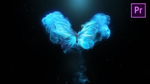 Videohive - Flying Butterfly Logo Reveal 4k- Premiere Pro