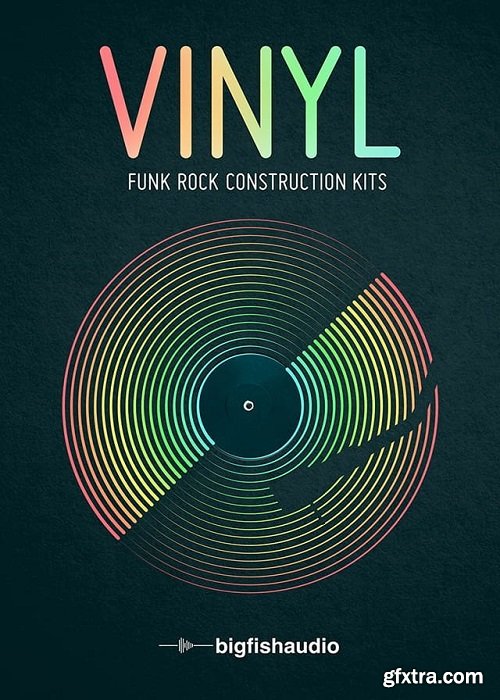 Big Fish Audio VINYL: Funk Rock Construction Kits MULTiFORMAT