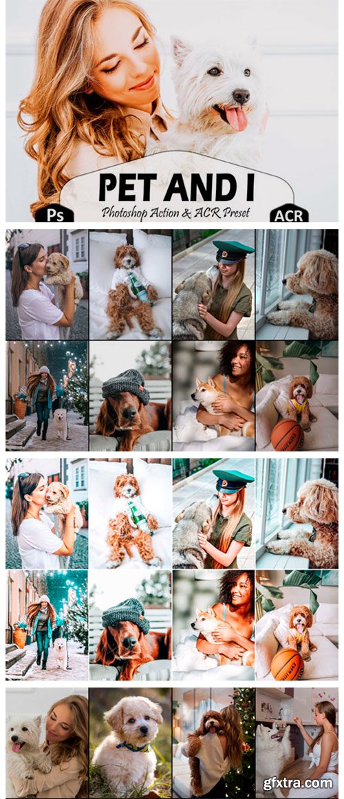 10 Pet and I Photoshop Actions Ps Preset 5916916