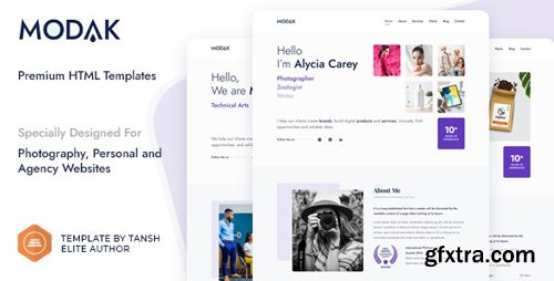 ThemeForest - Modak v1.0 - One Page HTML Template - 28926663