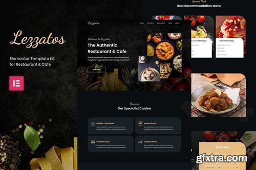 ThemeForest - Lezzatos v1.0 - Restaurant & Cafe Elementor Template Kit - 28890766