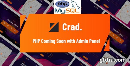 CodeCanyon - Crad v1.0.1 - PHP Coming Soon with Admin Panel - 28523056