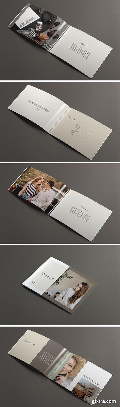 Desago Publisher Brochure Template