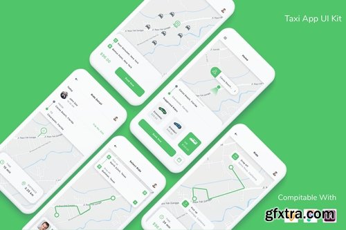 Taxi App UI Kit