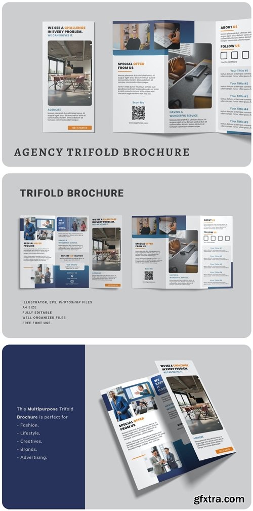 Agency Trifold Brochure