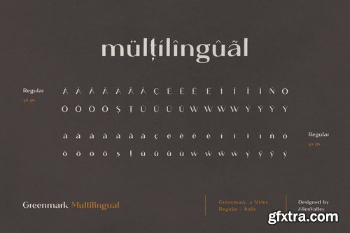 Greenmark - Handcrafted Sans Serif