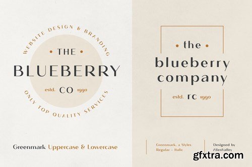 Greenmark - Handcrafted Sans Serif