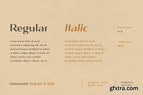 Greenmark - Handcrafted Sans Serif