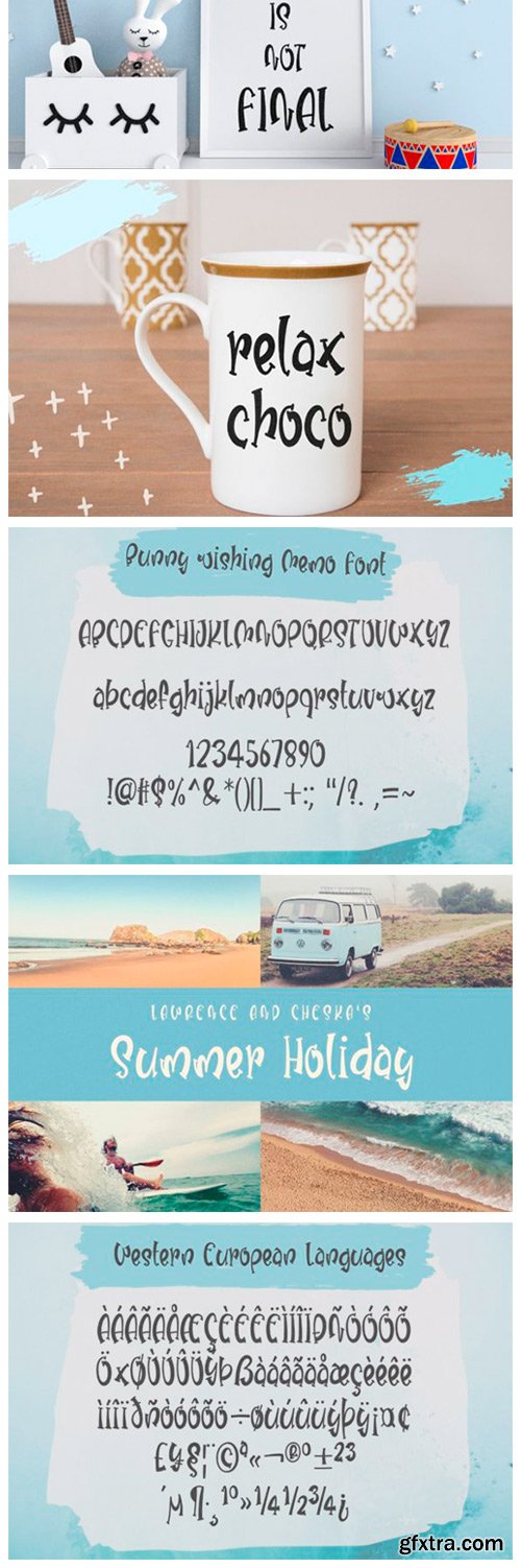 Bunny Wishing Memo Font