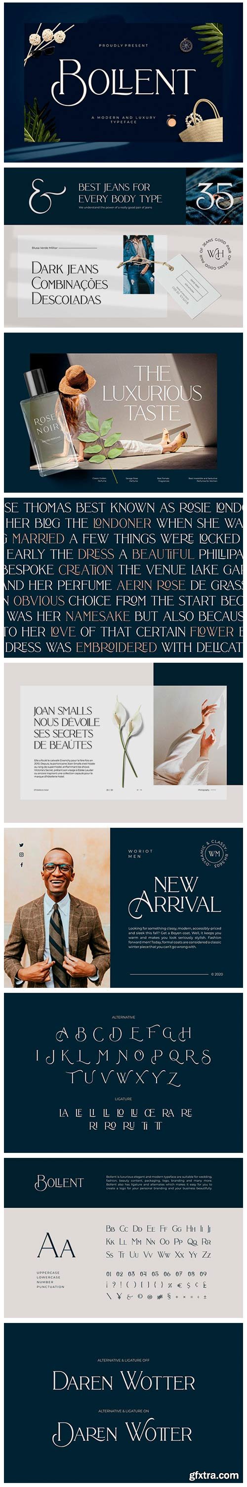 CM - Bollent - Modern And Luxury Typeface 4657141